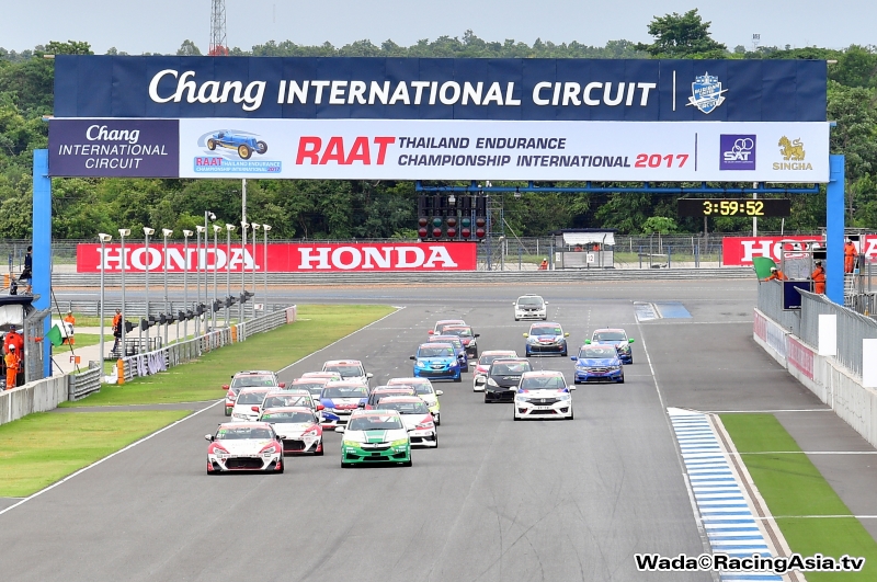 2017.07 Buriram RAAT Endurance race 2017 #1,2 RacingAsia.tv