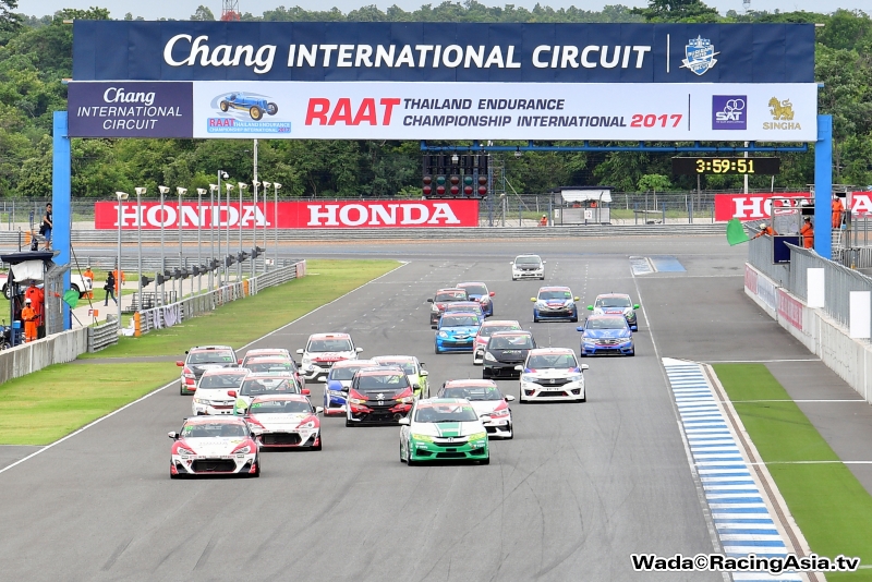2017.07 Buriram RAAT Endurance race 2017 #1,2 RacingAsia.tv