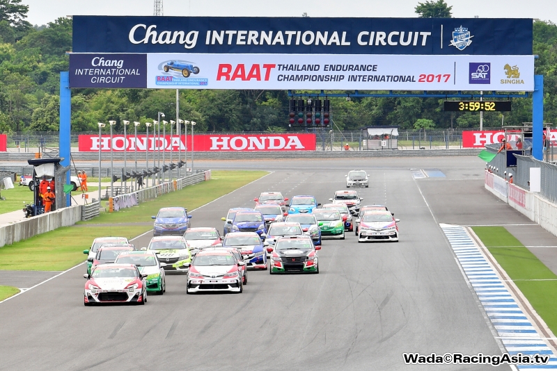 2017.07 Buriram RAAT Endurance race 2017 #1,2 RacingAsia.tv