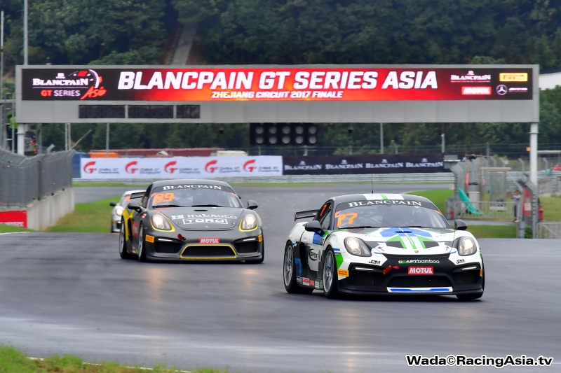 2017.10 Zhejiang Blancpain GT Asia #11, final RacingAsia.tv