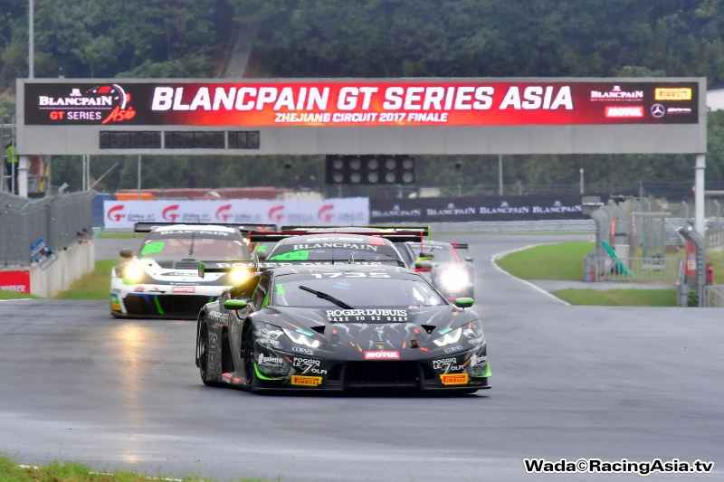 2017.10 Zhejiang Blancpain GT Asia #11, final RacingAsia.tv