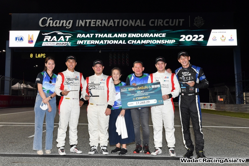2022.08 Buriram RAAT Endurance race 2022 #2  RacingAsia.tv