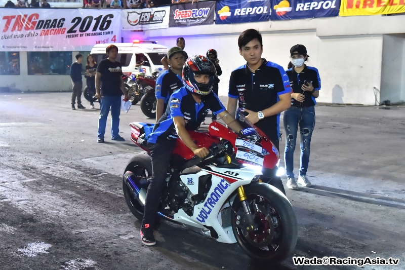 2016.02 Pathumthani TNG Drag Racing Superbike RacingAsia.tv